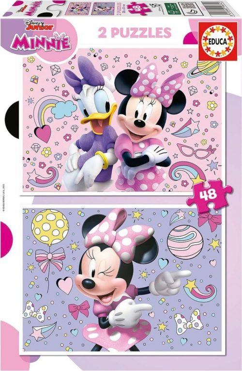 Educa 19674 - Puzzles 2×48: Minnie