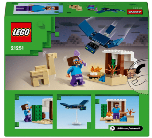 Lego 21251 - Minecraft - Expedicion Steve al Desierto - Imagen 3