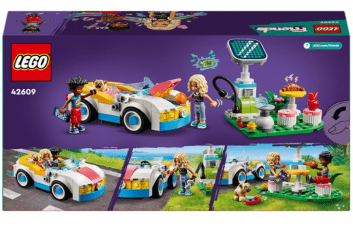 Lego 42609 - Friends - Coche Electrico con Cargador - Imagen 3