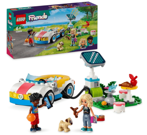 Lego 42609 - Friends - Coche Electrico con Cargador