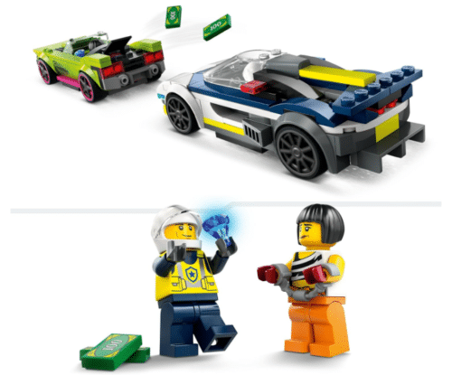 Lego 60415 - CITY - Coche Policia y Deportivo - Imagen 2