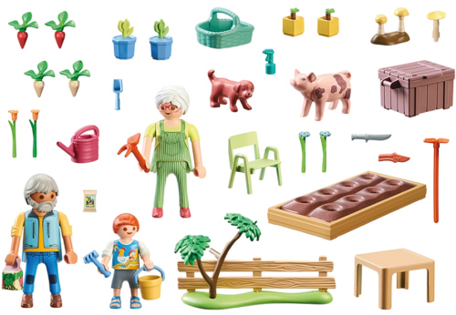 Playmobil 71443 - Country - Huerto con Abuelos - Imagen 3