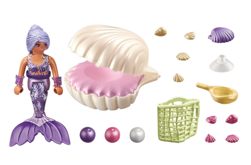 Playmobil 71502 - Princess Magic - Sirena Con Concha y Perla - Imagen 2