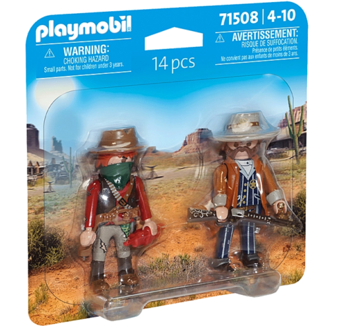 Playmobil 71508 - Western - DuoPack Bandido y Sheriff