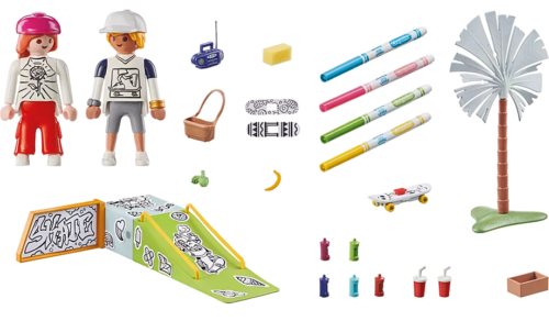 Playmobil 71515 - Color - Color Skatepark - Imagen 2