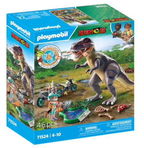 Playmobil 71524 - Dinos - T-Rex y Rastreador