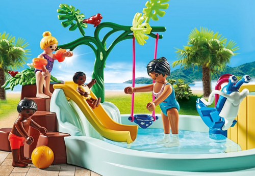 Playmobil 71529 - My Life - Piscina Infantil con Jacuzzi - Imagen 3