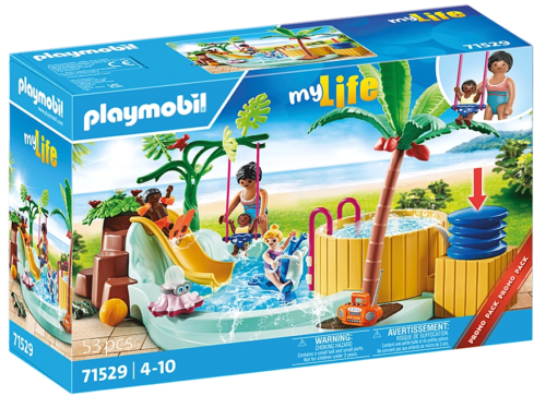 Playmobil 71529 - My Life - Piscina Infantil con Jacuzzi