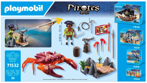 Playmobil 71532 - Pirates - Batalla con Cangrejo Gigante - Imagen 4