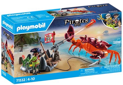 Playmobil 71532 - Pirates - Batalla con Cangrejo Gigante