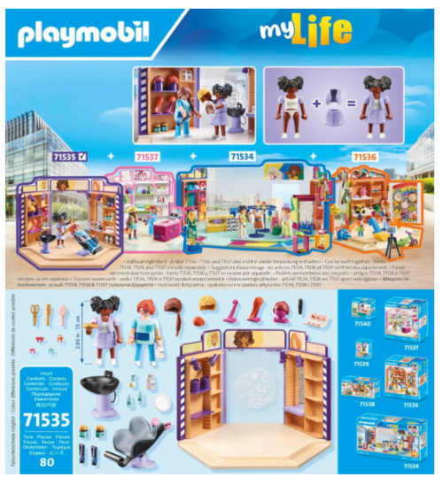 Playmobil 71535 - My Life - Peluqueria - Imagen 5