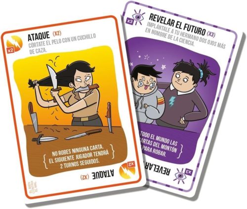 Asmodee  -  EXPLODING KITTENS EL BIEN CONTRA EL MAL - Imagen 2