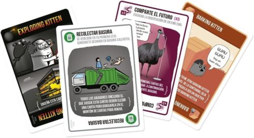 Asmodee EKIRFD01ES - Juego de Cartas - EXPLODING KITTENS RECETAS DEL DESASTRE - Imagen 4