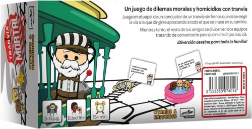 Asmodee  - TRANVIA MORTAL: DILEMAS MORALES - Imagen 4