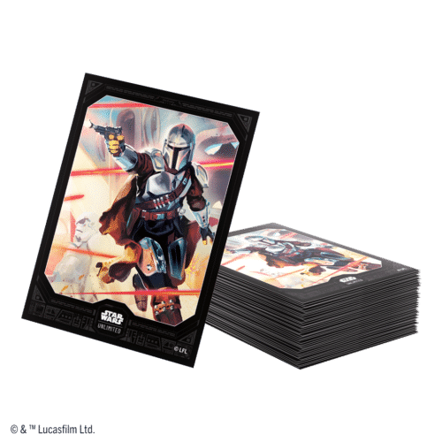 Gamegenic - Star Wars: Unlimited Art Sleeves Mandalorian - Imagen 2