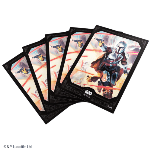 Gamegenic - Star Wars: Unlimited Art Sleeves Mandalorian - Imagen 3