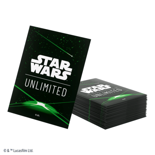 Gamegenic - Star Wars: Unlimited Art Sleeves Back Green - Imagen 2