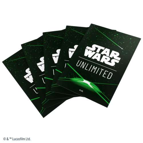 Gamegenic - Star Wars: Unlimited Art Sleeves Back Green - Imagen 3