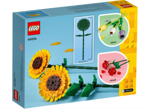 Lego 40524 - Botanical Collection - Girasoles - Imagen 3