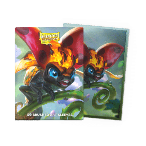 100 Fundas Dragon Shield Brushed Art -The Burnbug - Imagen 2