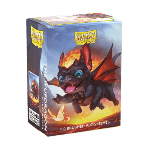 100 Fundas Dragon Shield Brushed Art - The Wufdragon