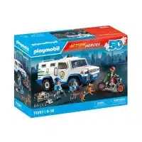 Playmobil 71597 - Action Heroes - Transporte Dinero Policia