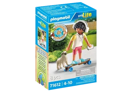 Playmobil 71612 - My Life - Niño con Perro