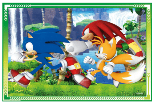 Clementoni 21522 - 4 en 1 Puzzle Sonic - Imagen 3