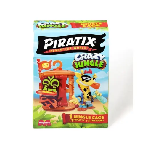 Magicbox Toys  - Piratix crazy jungle jungle cage (MODELOS ALEATORIOS)