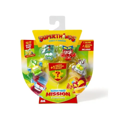 Magicbox Toys - Superthings Mision Five Pack (MODELOS AL HAZAR)