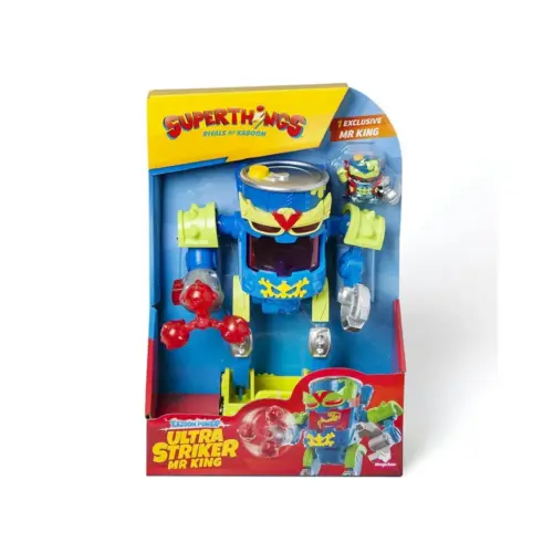 Magicbox Toys -SUPERTHINGS KAZOOM POWER - ULTRA STRIKER MR KING