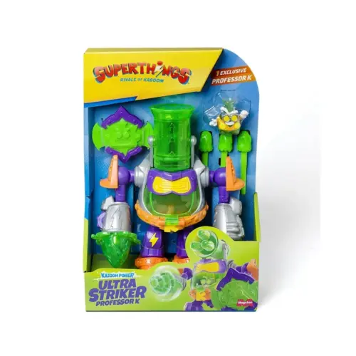 Magicbox Toys -SUPERTHINGS KAZOOM POWER - ULTRA STRIKER PROFESSOR K