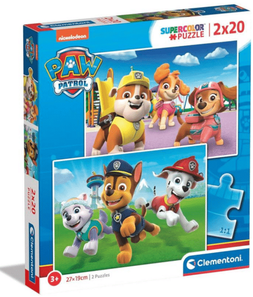 Clementoni 24800 - 2x20 Paw Patrol 2023