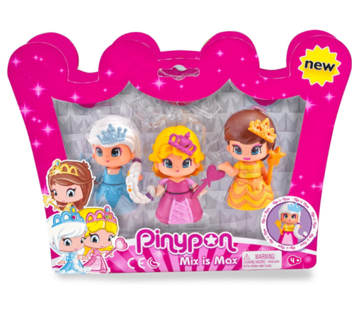 Famosa - Pinypon Pack 3 Princesas