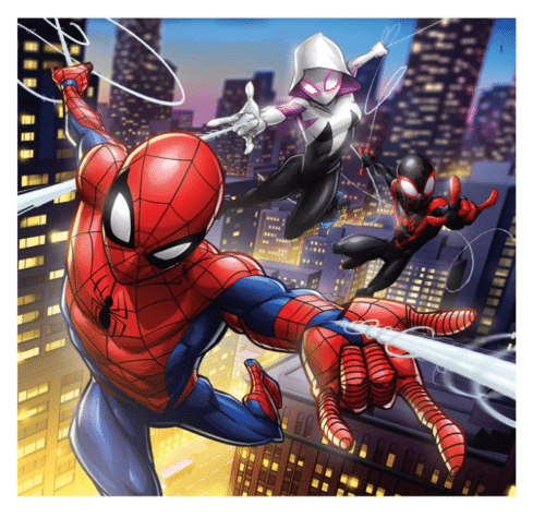 Clementoni 25316 - 3x48 Marvel Spidey - Imagen 4