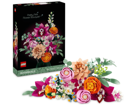 Lego 10342 - Botanical Collection - Ramo de Flores Fantasia en Rosa