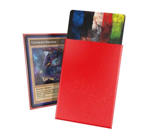 UG Cortex Sleeves Tamaño Japonés MATTE Red (60) - Imagen 2