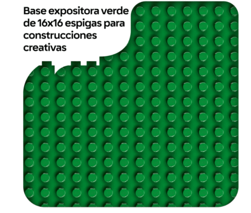 Lego 10460 - Duplo - Base de Construccion Verde - Imagen 2