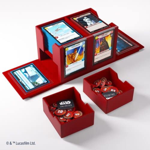 Gamegenic - Star Wars: Unlimited Double Deck POD - RED - Imagen 2