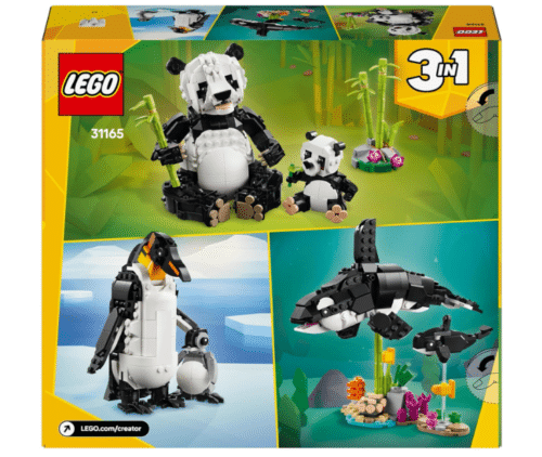 Lego 31165 - Creator - Fauna Salvaje: Familia de Pandas - Imagen 4