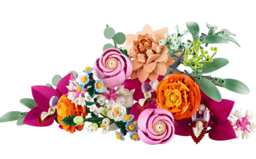 Lego 10342 - Botanical Collection - Ramo de Flores Fantasia en Rosa - Imagen 2