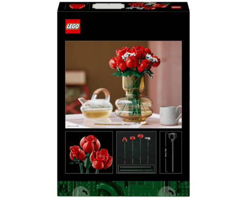 Lego 10328 - Botanical Collection - Ramo de Rosas - Imagen 4