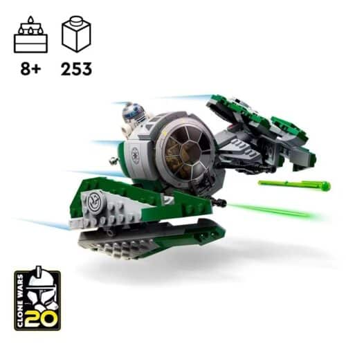 Lego 75360 - Star Wars - Caza Estelar Jedi de Yoda - Imagen 2