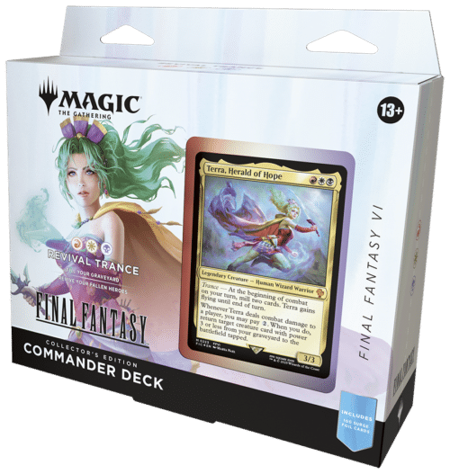 MTG FINAL FANTASY Commander Deck Collector's Revival Trance - ING