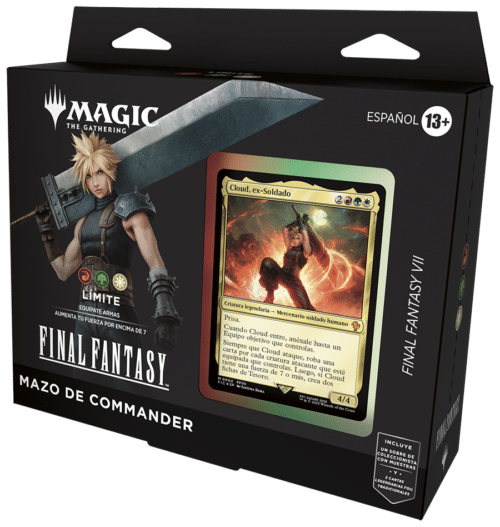 MTG FINAL FANTASY Mazo de Commander Límite - CAST