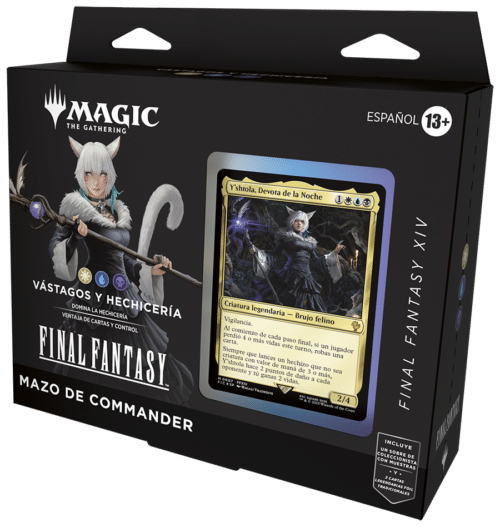 MTG FINAL FANTASY Mazo de Commander Vástagos y Hechicería - CAST