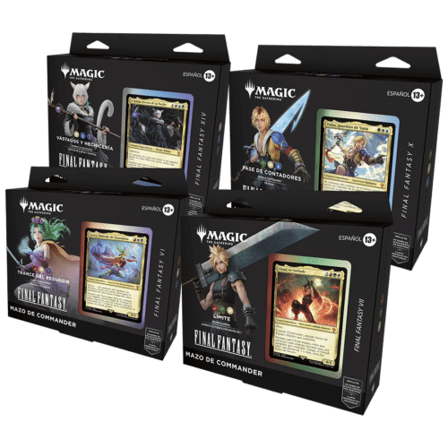 MTG FINAL FANTASY PACK 4 MAZOS DE COMMANDER  - CAST