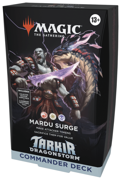 MTG - TARKIR: Dragonstorm Commander Deck Mardu Surge  - ING