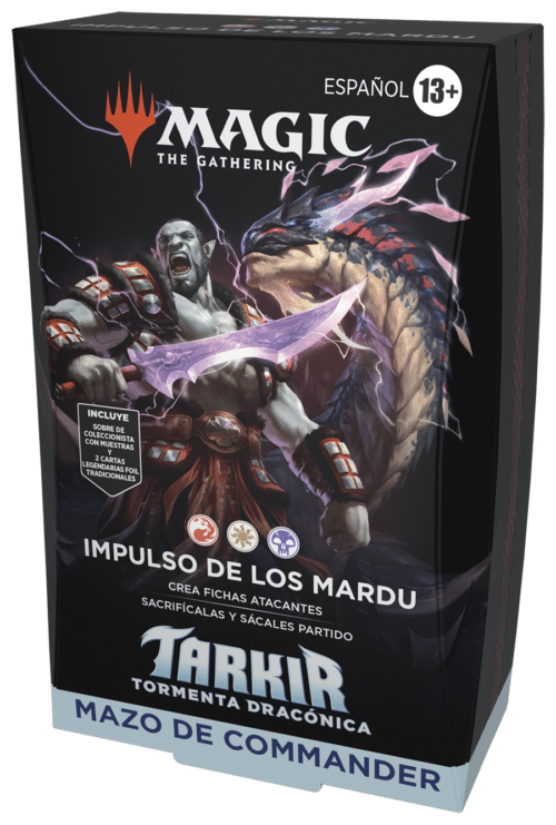 MTG - TARKIR: Tormenta Dracónica Mazo de Commander Impulso de los Mardu - CAST.