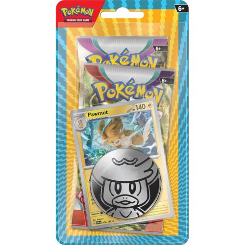 Pokémon - Blister Paldea Evolved 2 sobres+carta+moneda - Ingles